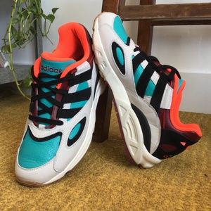 Adidas Lxcon 94 White Black Orange Sneaker 10.5